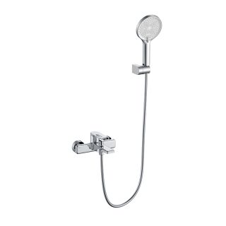 Смеситель для ванны и душа Black&White Gravity 9101С хром